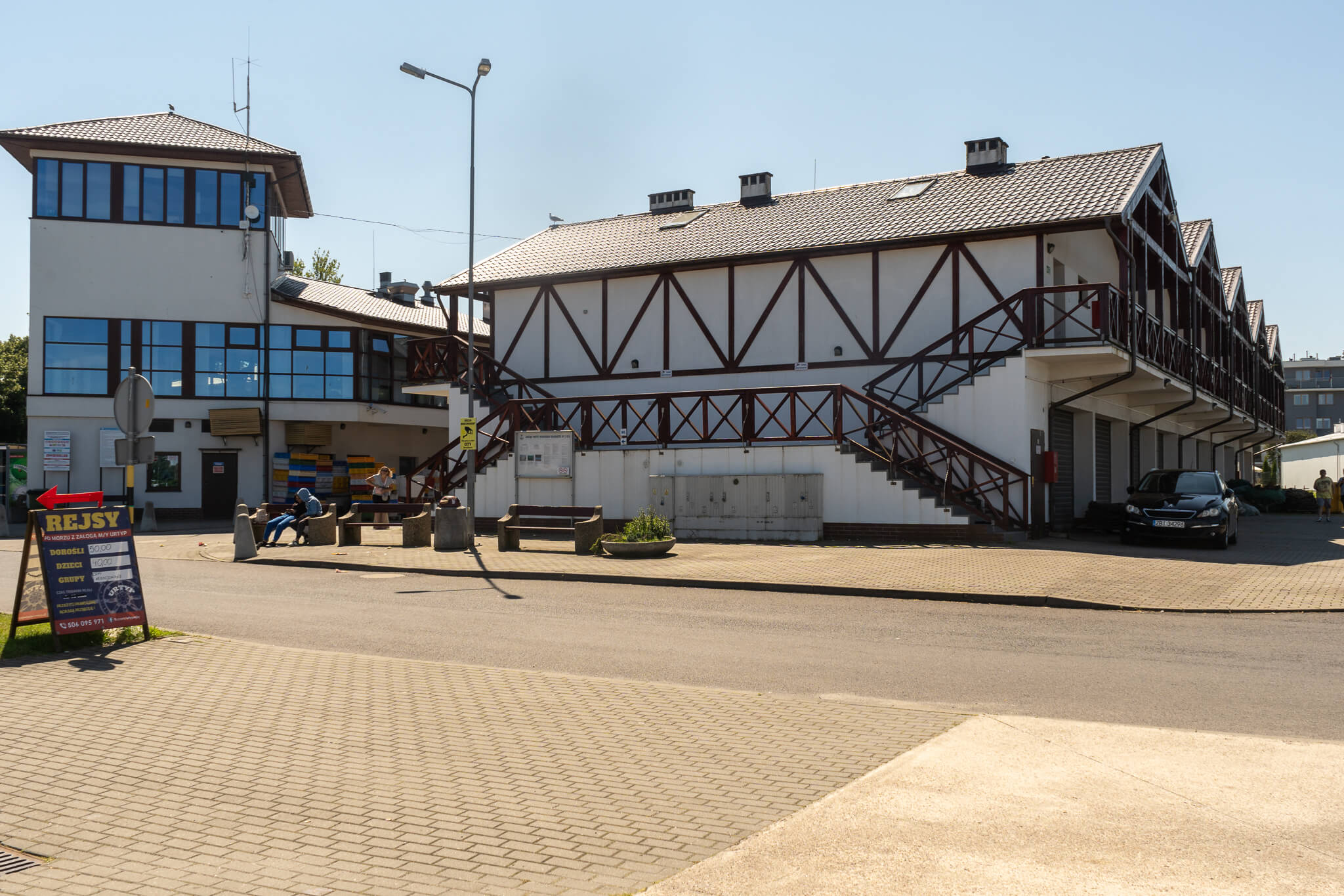 Kołobrzeg targ rybny